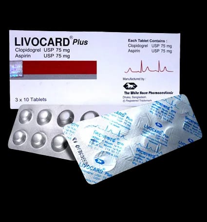 Tablet Livocard Plus 75mg+75mg (30pcs)